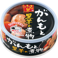 Canned Stewed Fried Bean Curd with Yam がんもと里芋の煮物 70g